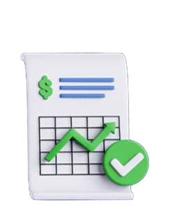 pattern of chart icon