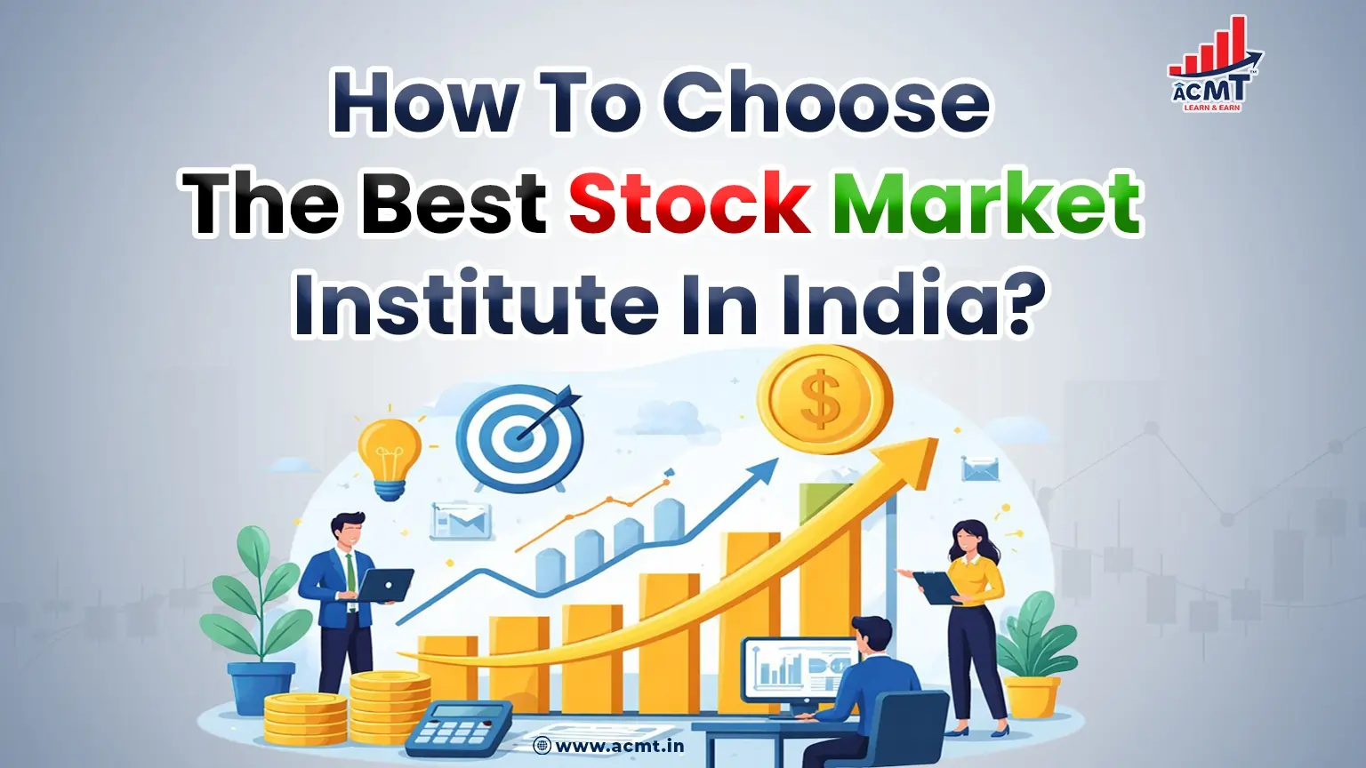 How To Choose The Best Stock Market Institute In India?